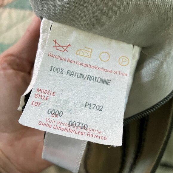 Vintage Joseph Ribkoff Romper Womens Petite Sage Green Bolero Jacket 90s - Picture 9 of 16